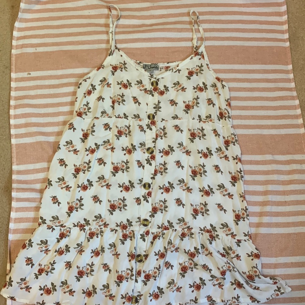 Sundress, coverup, and floral!